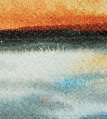 impressionistic watercolour landscape debiriley.com