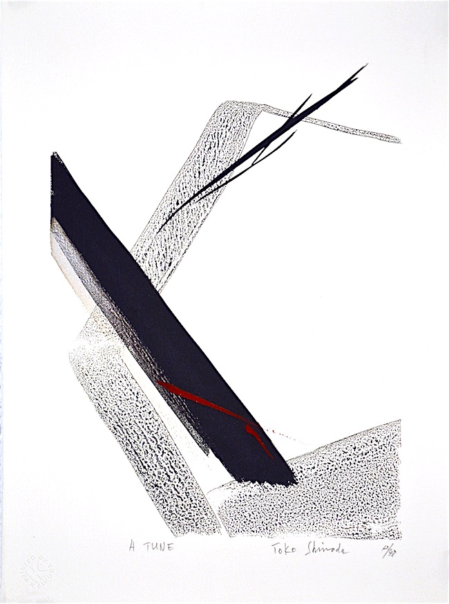 art of Toko Shinoda, Japanese abstract, calligraphy, debiriley.com