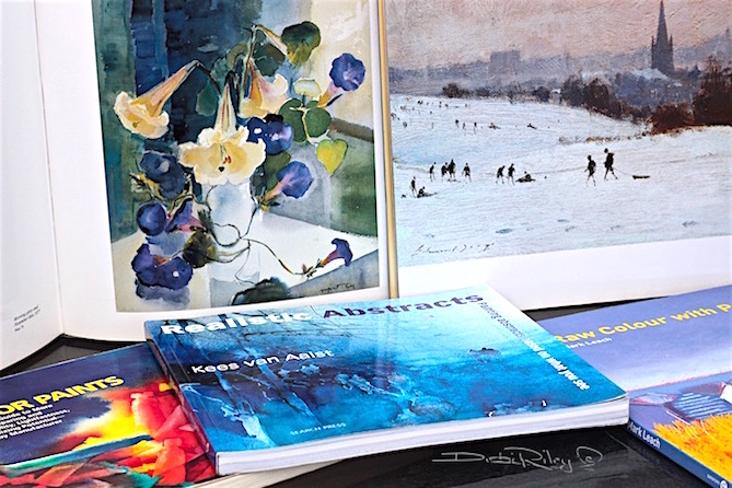 best art books, Margaret Coen, Edward Seago, watercolor masters, debi riley 