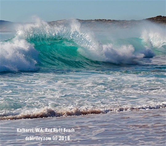 Kalbarri Western Australia, red bluff beach, travel photographs Australia, debiriley.com 
