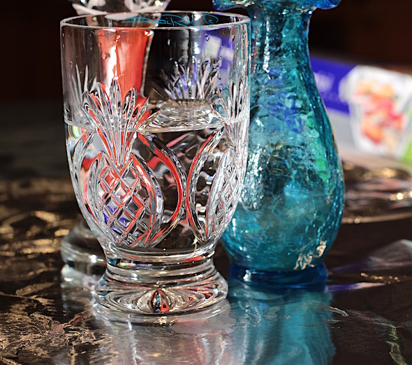 facets of colored glass, still life photography, debiriley.com 