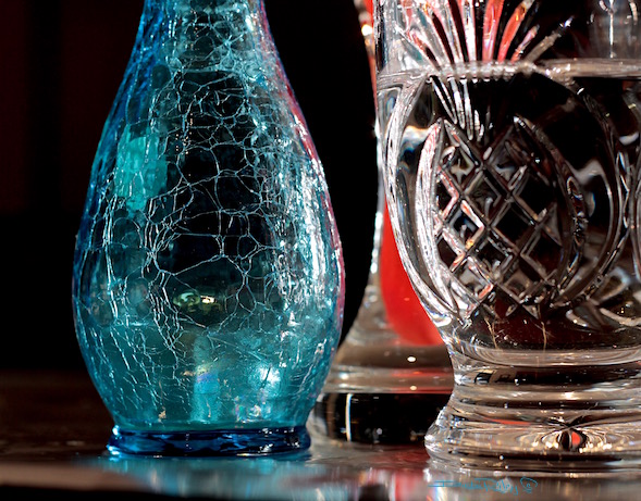 blue Kanawha glass, still life photography, debiriley.com