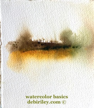 watercolor beginner basics, tips and techniques for starting watercolours, everything you wanted to know about watercolor, debiriley.com