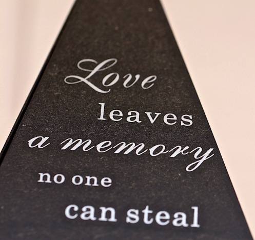 love quote, memory of love, debiriley.com 